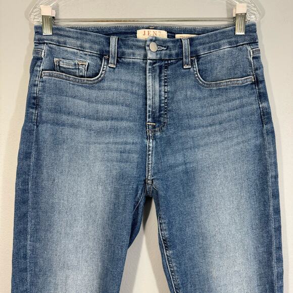 Jen7 by 7 For All Mankind Ankle Straight Jeans - Picture 6 of 7